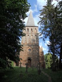 Vilmnitz, Maria-Magdalena-Kirche, Giebel