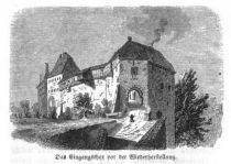 Wartburg, Das Eingangstor vor der Wiederherstellung