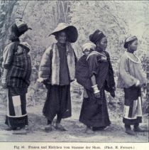 095. Frauen und Mädchen vom Stamme der Shan