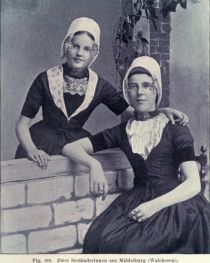 162. Zwei Seeländerinnen aus Middelburg (Walcheren)