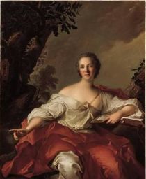 Geoffrin, Marie Thérèse, geborene Rodet (1699-1777) französische Autorin und Salonnière der Aufklärung. Sie gilt als eine der geistreichsten Frauen des 18. Jahrhunderts.