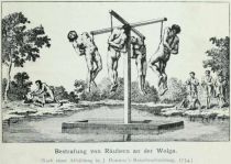 026 Bestrafung von Räubern an der Wolga (1754)