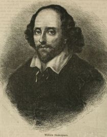 William Skakespeare (1564-1616), englischer Schriftsteller und Dramatiker