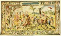 VIII. Der Geiz. (Aus der Folge der „Sieben Todsünden“.) Brüssel, 16. Jahrhundert.