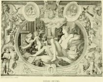 XXIII. Danae (Detail). — Fontainebleau, 16. Jahrhundert. 