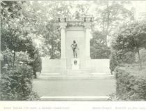 Adolf Zeller und Prof. L. Habich – Darmstadt. Goethe-Tempel. Enthüllt 30. Juni 1903