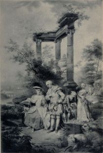 Goethe - Familiengemälde von J. K. Seekatz, 1762.