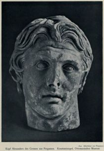 Alexander der Große (Alexander III. von Makedonien (* 356 v. Chr.; † 323 v. Chr.) war von 336 v. Chr. bis zu seinem Tod König von Makedonien