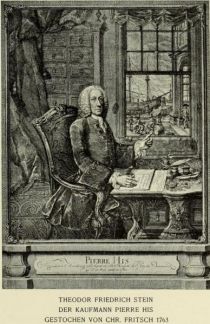 005 His, Pierre (?) Hamburger Kaufmann (Th. Fr. Stein) 1763