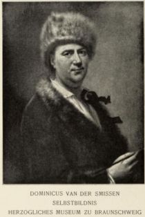 049B Smissen, Dominicus van der (1704-1760) deutscher Maler (Selbstbildnis)