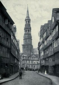 Hamburg - Kannengießerort und Katharienkirche