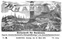 Hansa - Zeitschrift für Seewesen 1870