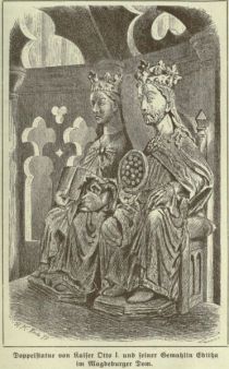 Kaiser Otto I. und Gemahlin