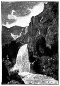 015a Der rauschende Wasserfall von El-Ourit.