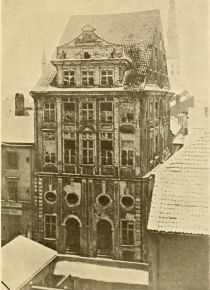 Haus der sogen. Freimaurerloge, Wallstraße, Riga (abgebrochen) – Christoph Haberland