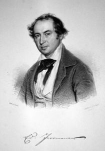 Jerrmann, Eduard (1798-1859) deutscher Schauspieler, wirkte 1842 als Oberregisseur am Deutschen Theater in St. Petersburg