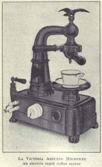 Elektrische Kaffeemaschine 1914