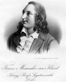 Kleist, Franz Alexander von (1769-1797) deutscher Dichter