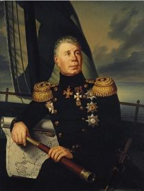 Krusenstern, Adam Johann Baron von (1770-1846) deutsch-baltischer Admiral der russischen Flotte
