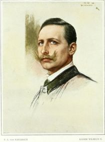 F. A. von Kaulbach, Kaiser Wilhelm II. 