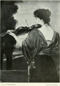 Kaulbach, Geigenspielerin