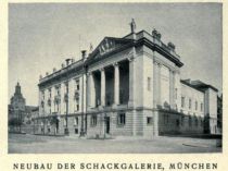 Schackgalerie, Neubau. München