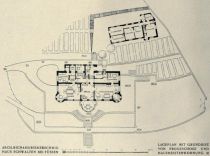 S.02 Richard Riemerschmid – Haus Schwalten bei Füssen – Lageplan mit Grundriss