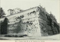 010 * Bild 7 Bastion Pauls III. an der Nordseite des Vatikans
