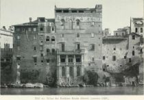 025 Bild 19 Palast des Bankiers Bindo Altoviti (zerstört 1888). Photographie Moscioni Nr 3490. Vgl. Pastor VI, I 4 383.