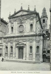 078 Bild 66 Fassade von S. Caterina de Funari. Photographie Alinari Nr 29996