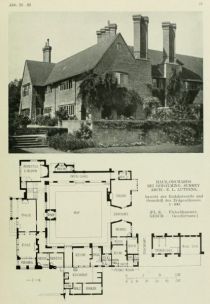 Abb. 21-22 Haus Orchards bei Godalming, Surrey. Arch.: E. L. Lutyens