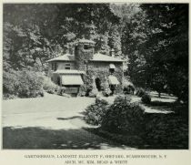 Abb. 34 Gärtnerhaus, Landsitz Ellicott F. Shepard, Scarborough, N. Y. Arch.: Mc. Kim Mead & White