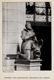 Wittenberg Denkmal des Kurfürsten Friedrich des Weisen