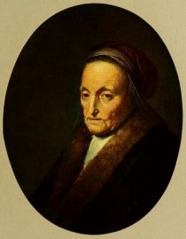 028. GERARD DOU, Rembrandts Mutter 