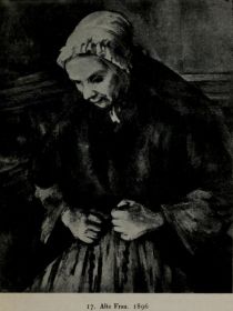 17. Alte Frau. 1896 