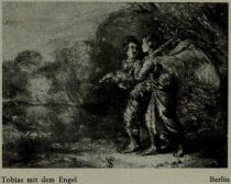 049 Elsheimer. Tobias mit dem Engel, Tuschzeichnung. (Berlin)