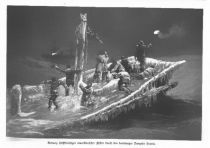 Maritimes, Rettung schiffbrüchiger amerikanischer Fischer durch den Hamburger Dampfer Suevia