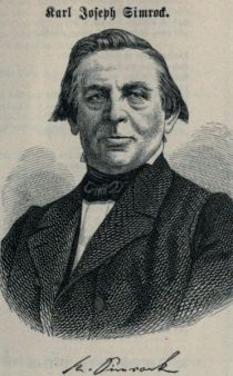 Karl Joseph Simrock (1802-1876)