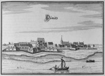 Dömitz, Stadtansicht um 1650