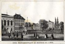 Rostock Blücherplatz 1844