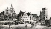 Die Rostocker Altstadt vom Beguinenberge