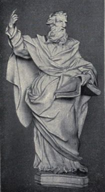 Abb. 31 Apostelfigur. Modell von Kaendler 
