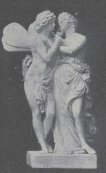 Abb. 63 Zephir und Flora. Biskuitfigur. Modell von Jüchzer 