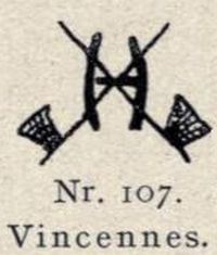 Nr. 107 Vincennes. (18. Jahrhundert.)