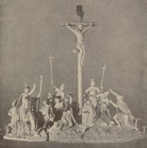 Tafel IX. Die Kreuzigung Christi. Modell von Kaendler