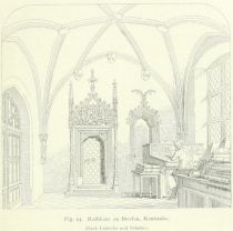 Fig. 44. Rathaus zu Breslau, Rentstube. (Nach Lüdecke und Schultz.)