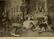 047. William Hogarth, The Breakfast Scene aus “Marriage A-la-Mode” 1745