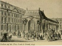 048. Festbau auf der Place Louis le Grand, 1745