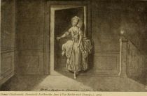 062. Daniel Chodowiecki, Demoiselle Ledikowska (aus „Von Berlin nach Danzig). 1773