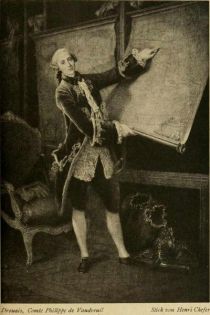 125. Drouais, Comte Philippe de Vaudreuil Stich von Henri Chefer